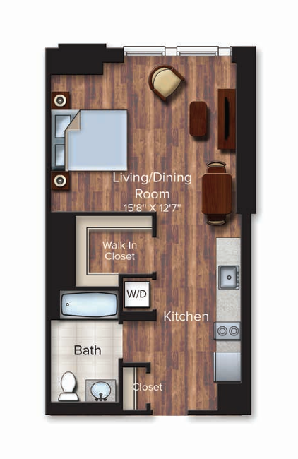 Floor Plan Image of Apartment Apt 0704
